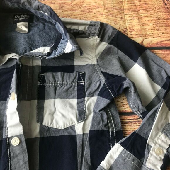 Osh Kosh B’gosh Boys Button Down Shirt 5 - Picture 5 of 7